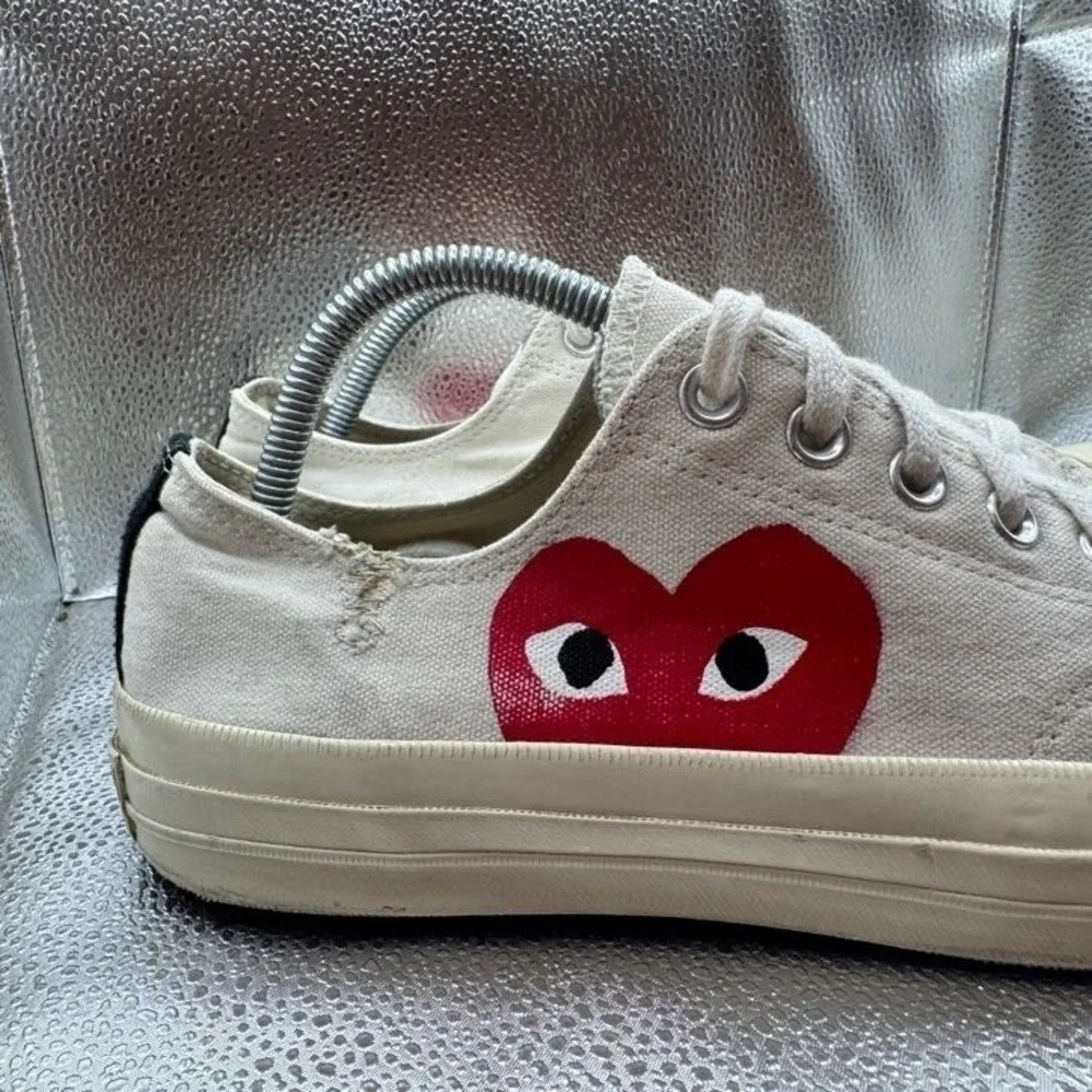 Size M10/W12 Converse‎ Chuck 70 Comme des Garçons Unisex Off White Sneakers